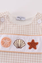 Khaki shells starfish french knot boy jonjon - ARIA KIDS