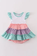 Multicolored tiered girl bubble - ARIA KIDS