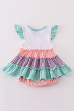 Multicolored tiered girl bubble - ARIA KIDS