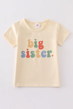 Cream big sister top - ARIA KIDS