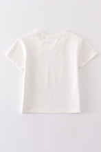 Cream blank basic t-shirt Adult Kids and baby bubble - ARIA KIDS