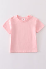 Pink blank basic t-shirt Adult Kids and baby bubble - ARIA KIDS