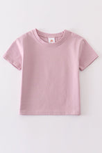 Purple blank basic t-shirt Adult Kids and baby bubble - ARIA KIDS