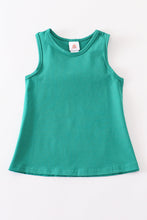 Teal blank basic kids teens adult tank top - ARIA KIDS