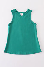 Teal blank basic kids teens adult tank top - ARIA KIDS