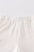 Cream basic ruffle shorts - ARIA KIDS