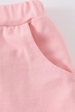 Pink basic ruffle shorts - ARIA KIDS