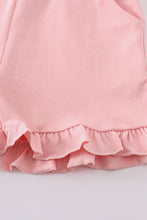 Pink basic ruffle shorts - ARIA KIDS