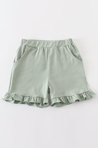 Sage basic ruffle shorts - ARIA KIDS