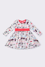 White music fan dress - ARIA KIDS