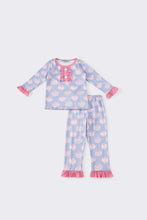 Pink pumpkin girl pajamas set - ARIA KIDS