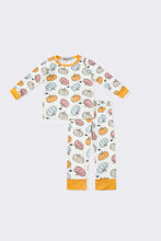 Mustard pumpkin boy pajamas set - ARIA KIDS