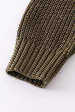 Blackish pocket cardigan sweater - ARIA KIDS