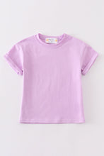 Premium Lilac basic T-shirt - ARIA KIDS