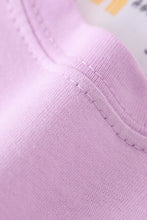 Premium Lilac basic T-shirt - ARIA KIDS