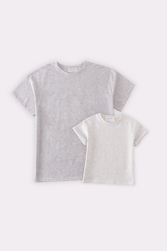 Premium Heather basic T-shirt Kids and adult - ARIA KIDS