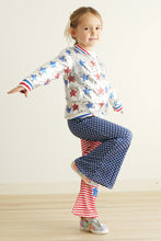 Patriotic star girl pants - ARIA KIDS