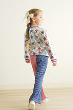 Patriotic star girl pants - ARIA KIDS