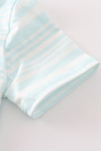 Blue stripe ruffle boy pants set - ARIA KIDS