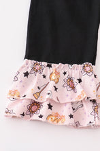 Pink halloween girl pants set - ARIA KIDS