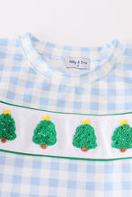 Green christmas tree french knot boy set - ARIA KIDS