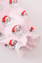 Pink christmas santa claus girl pajama gown - ARIA KIDS