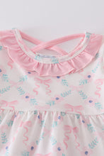 Pink floral ruffle girl set - ARIA KIDS