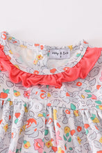 Pink floral print girl set - ARIA KIDS