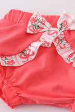 Valentine floral bow girl bloomer set - ARIA KIDS