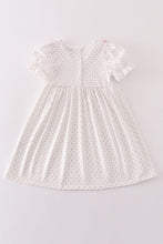 Rose makeup embroidery girl dress - ARIA KIDS