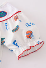 Blue gators embroidery girl set - ARIA KIDS