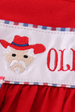 Red ole miss embroidery girl bloomer set - ARIA KIDS