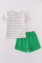 Green golf applique boy set - ARIA KIDS