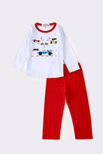 Red car print boy set - ARIA KIDS