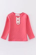 Platinum pink dot ruffle girl top - ARIA KIDS