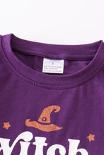 Purple witch party girl top - ARIA KIDS