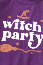 Purple witch party girl top - ARIA KIDS