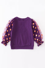 Purple witch party girl top - ARIA KIDS