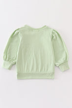 "nuts about fall" girl puff top - ARIA KIDS